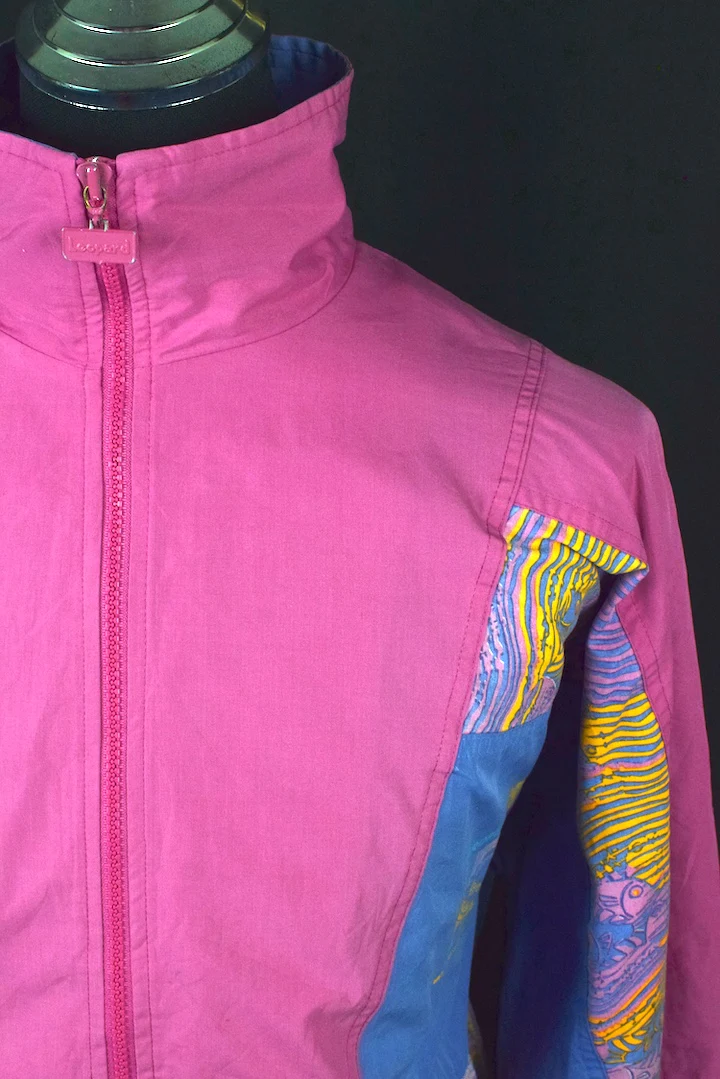 Brightly Coloured Spray Jacket - Image 2