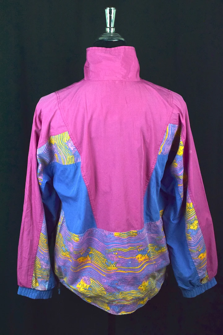 Brightly Coloured Spray Jacket - Image 4