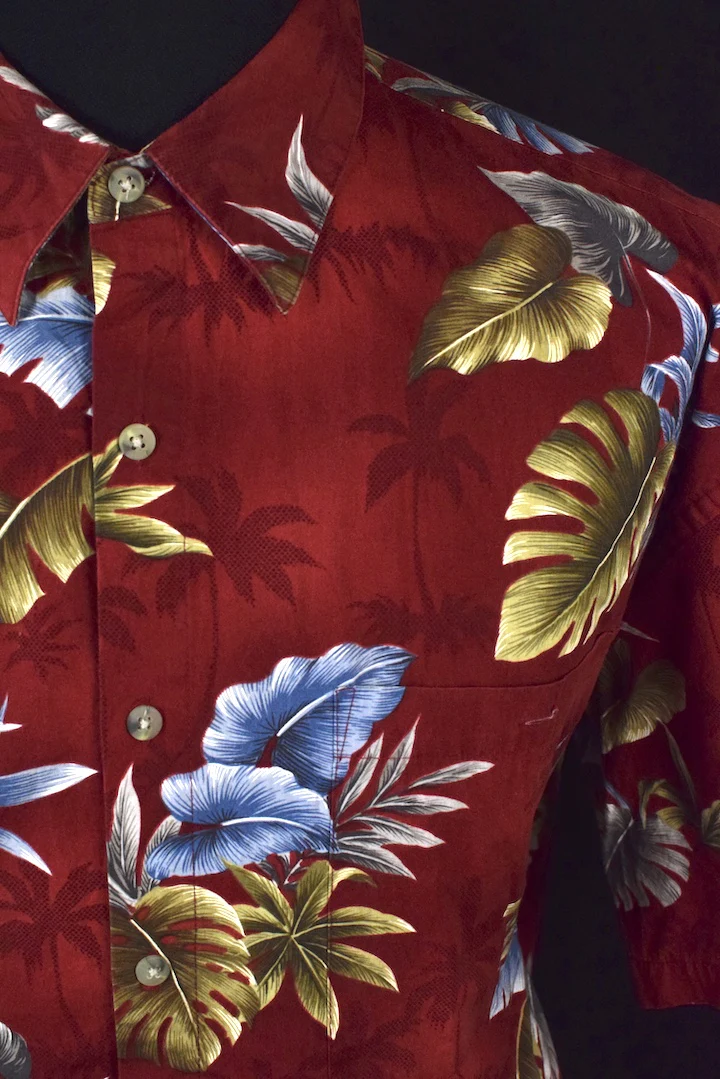 Red Hawaiian Shirt - Image 2