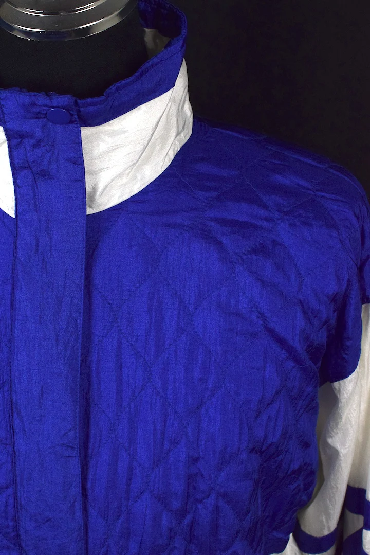 Blue and White Spray Jacket - Image 2