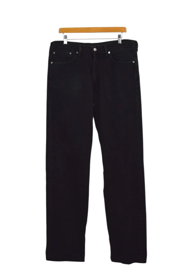 Black Levi Strauss Brand 505 Jeans