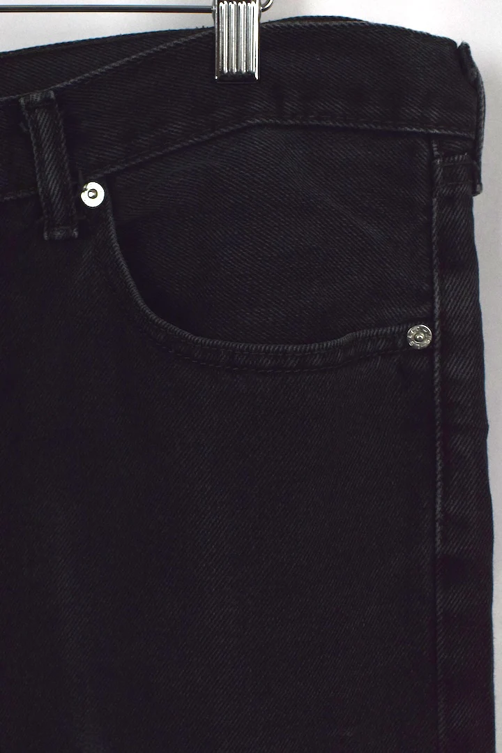 Black Levi Strauss Brand 505 Jeans - Image 2
