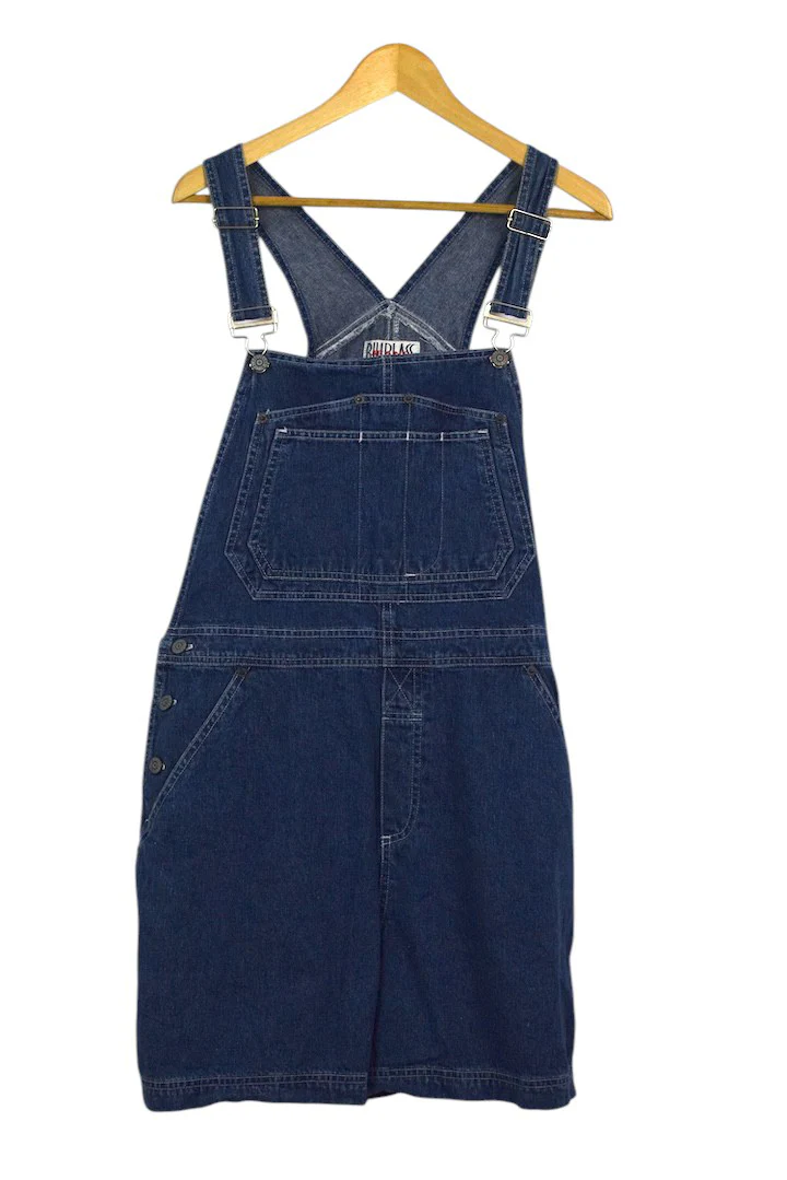 Short Denim Overalls