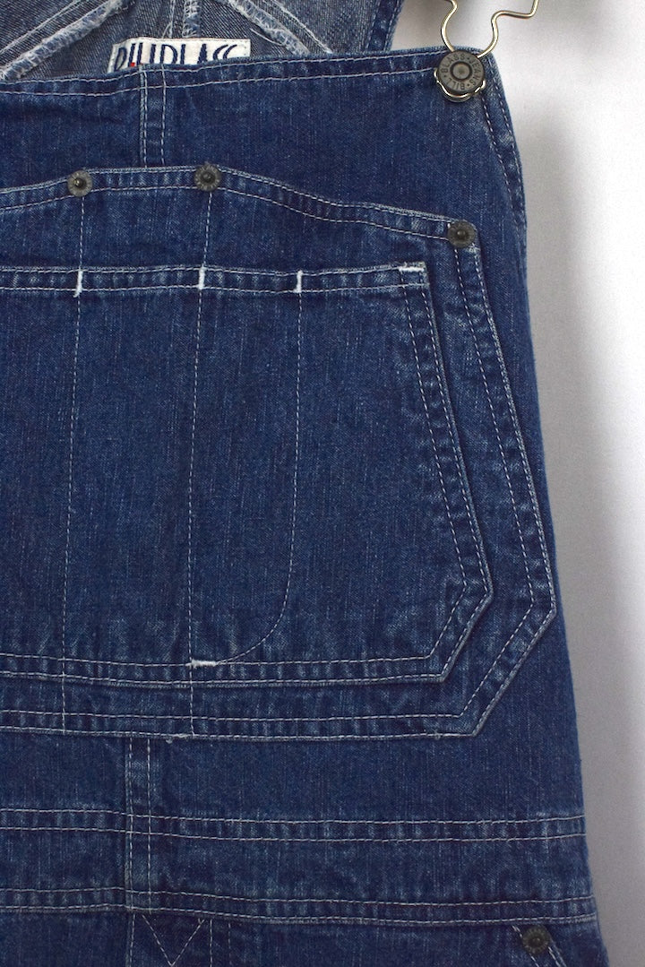 Short Denim Overalls - Image 2