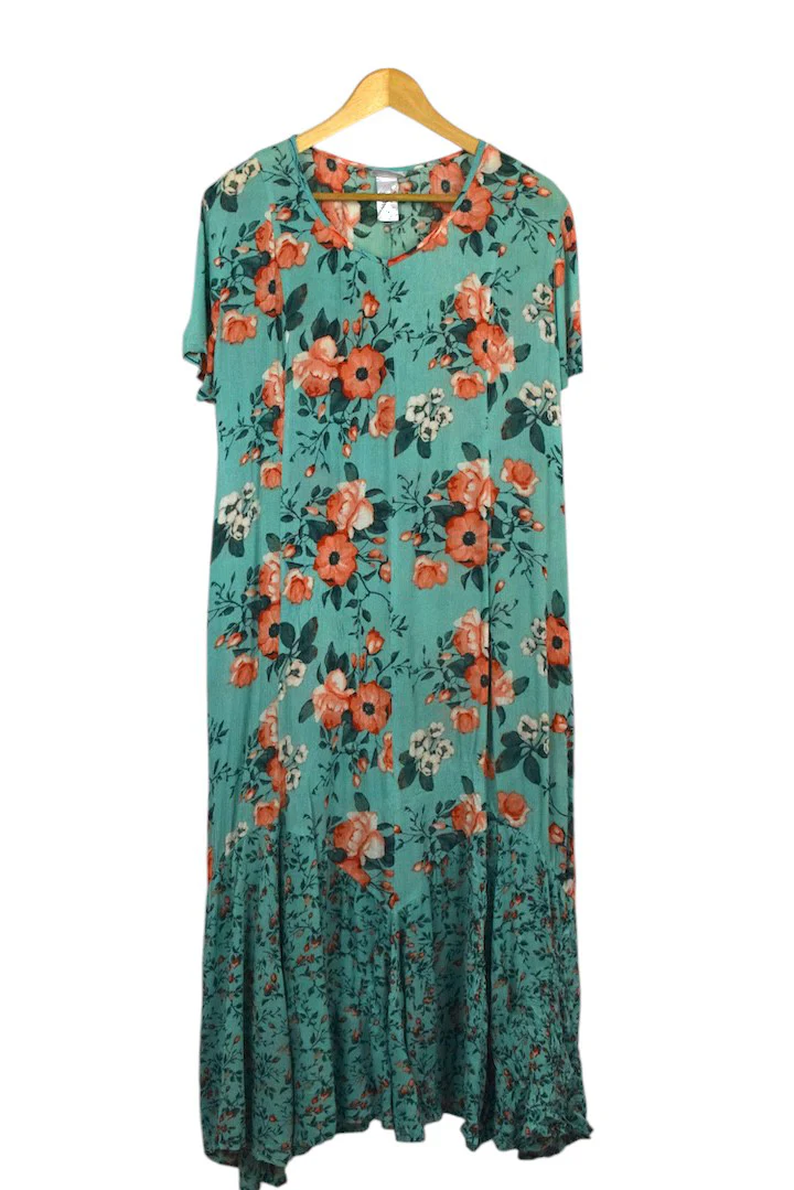 Teal Dress