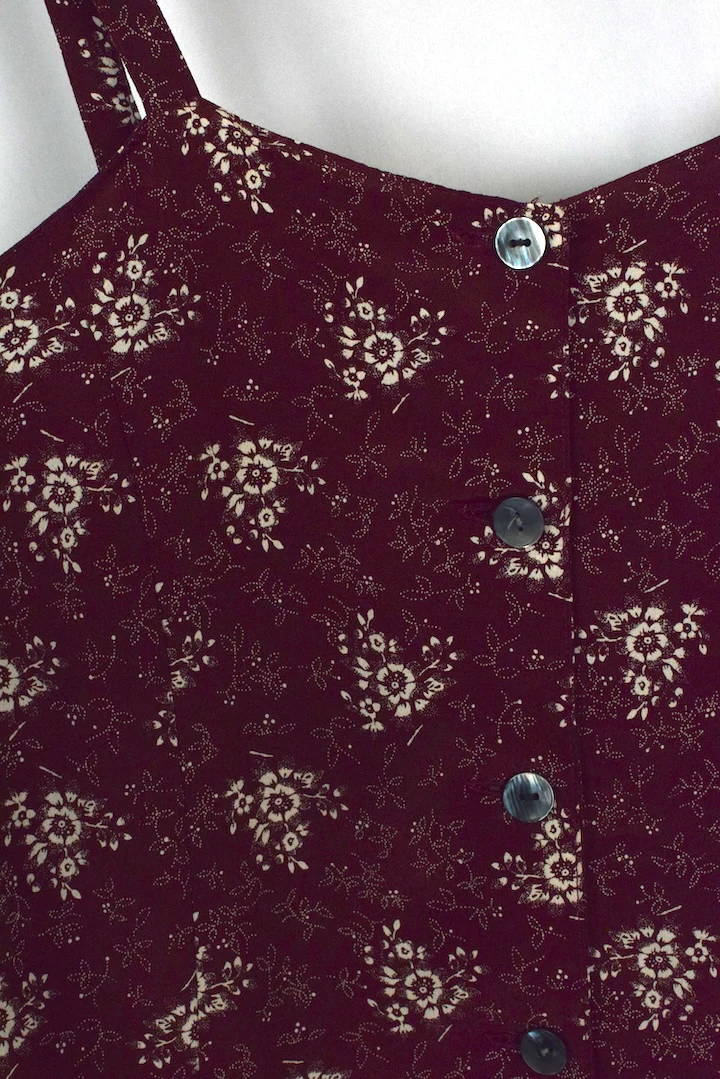 Reworked Floral Print Dress - Image 2
