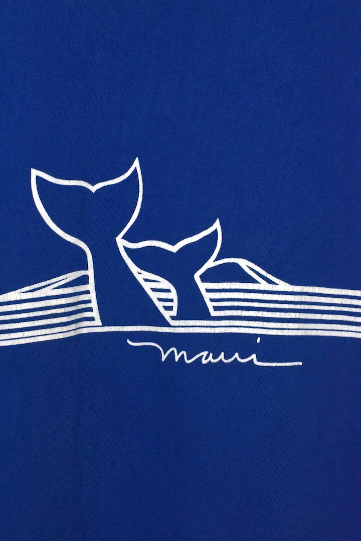 80s/90s Maui Whale T-shirt - Image 2