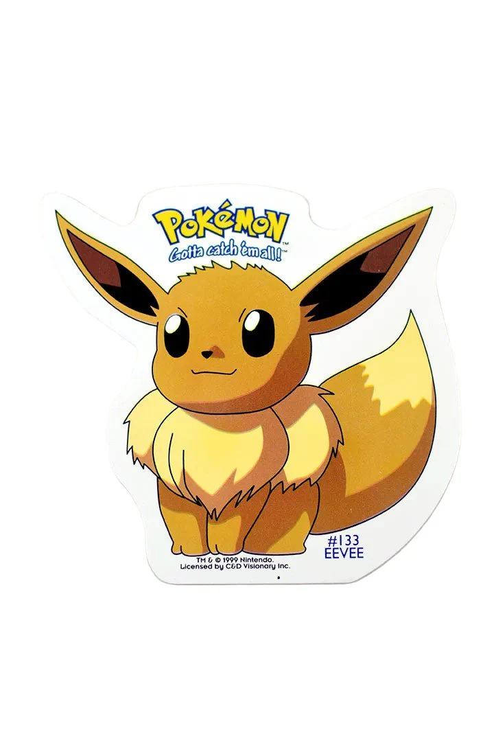 Deadstock 1999 Eevee Pokemon Sticker
