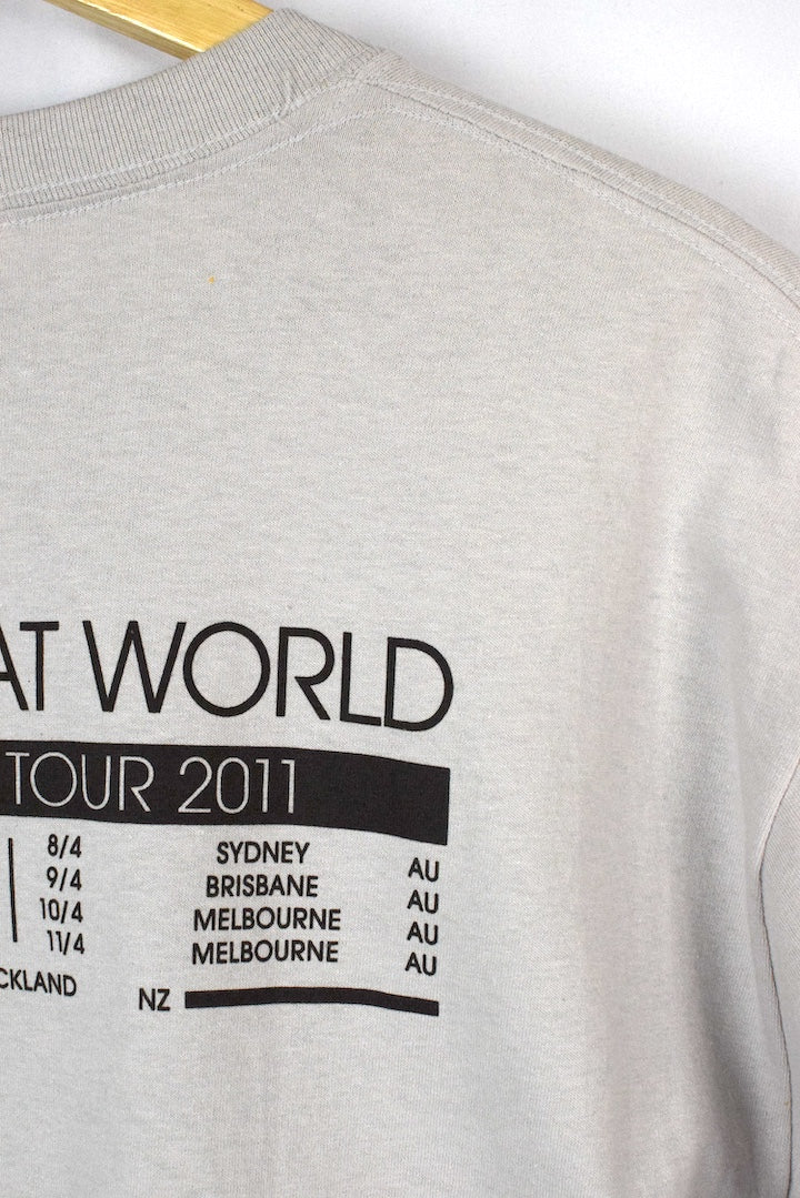 DEADSTOCK Jimmy Eat World 2011 Invented Tour T-Shirt - Image 5