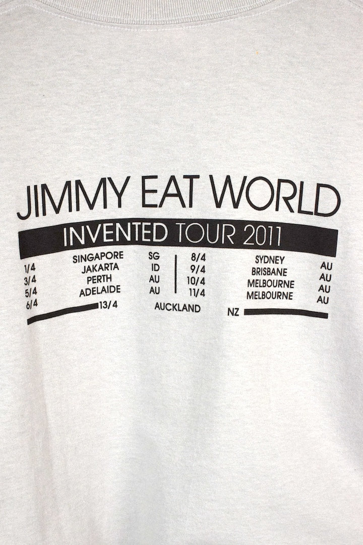 DEADSTOCK Jimmy Eat World 2011 Invented Tour T-Shirt - Image 6