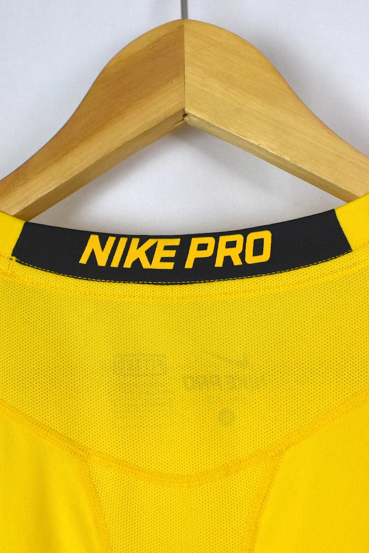 Yellow Nike Brand Long sleeve T-shirt - Image 5