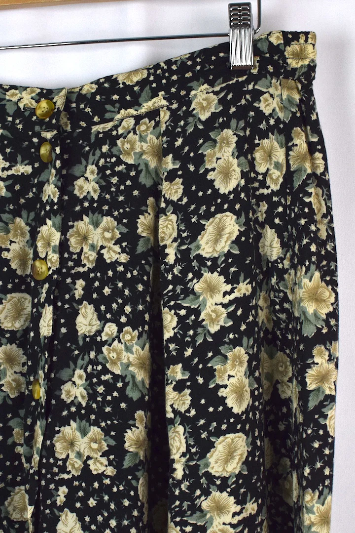 Pellini Brand Floral Print Skirt - Image 2