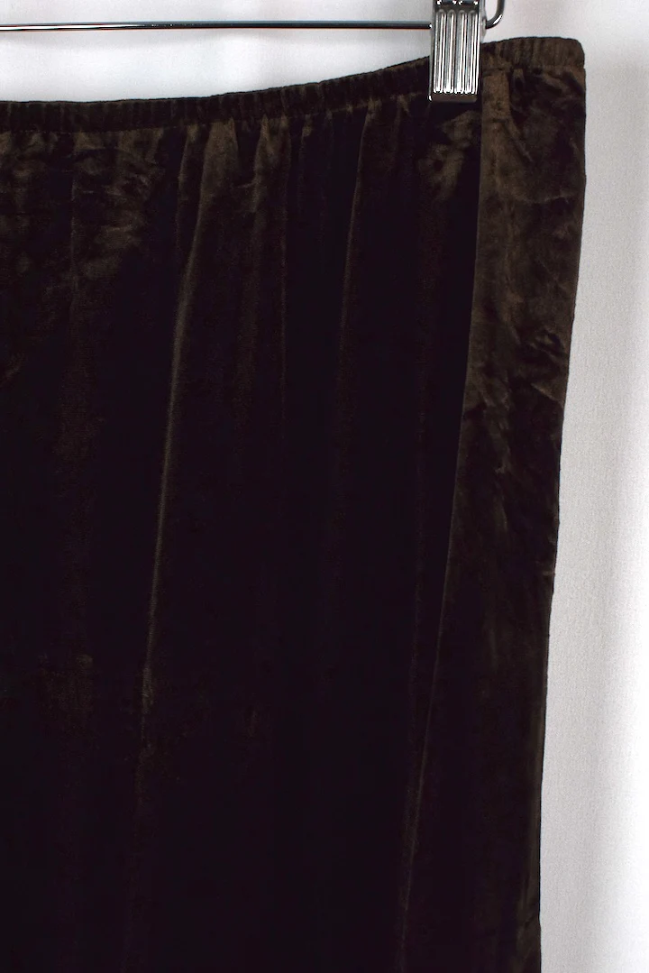 80s/90s Metaphor Brand Velvet Skirt - Image 2