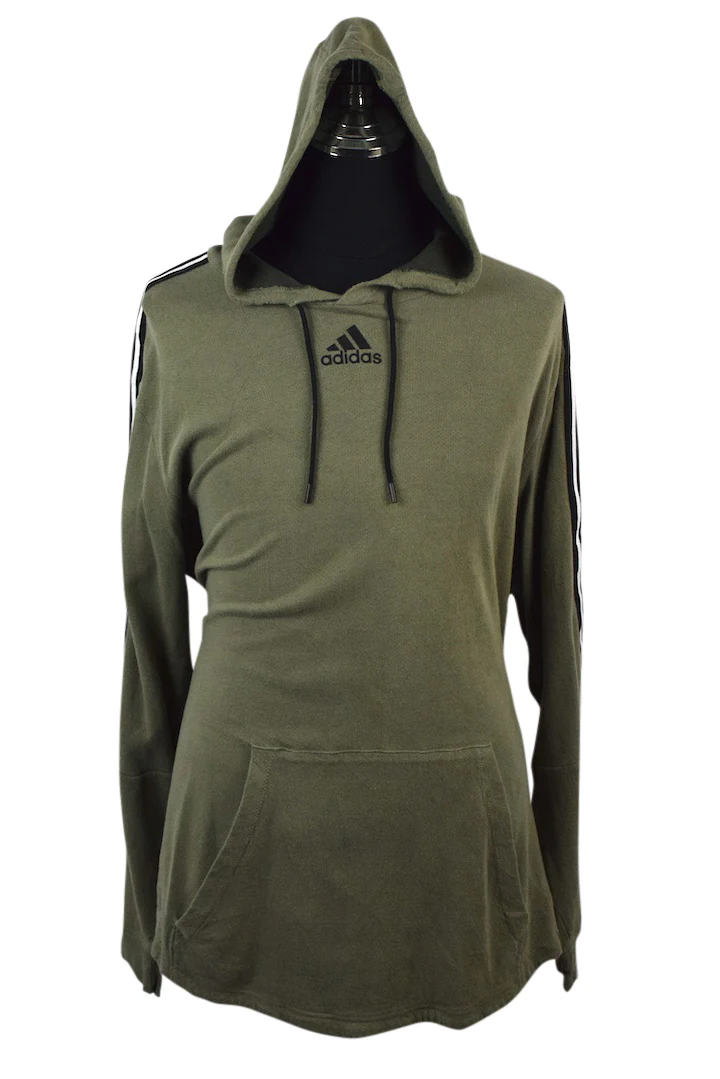 Khaki Adidas Brand Hoodie