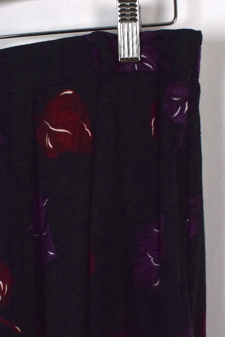 Leaf Print Skirt - Image 2