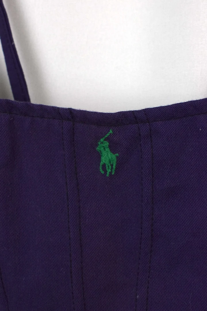 Reworked Ralph Lauren Brand Corset Style Top - Image 3