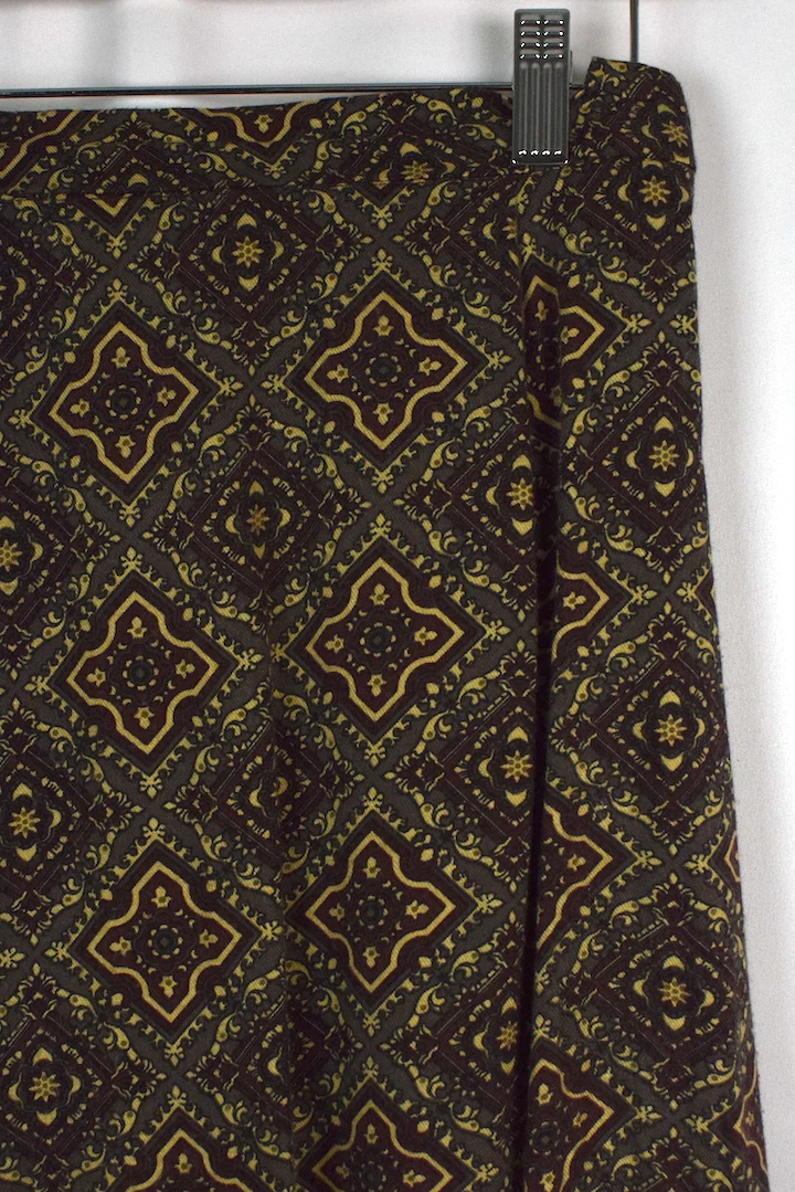 Reworked Diamond Pattern Skirt - Image 2