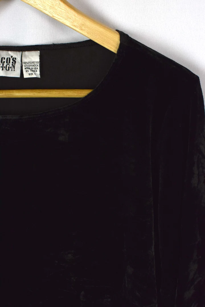 Chico's Design Brand Velvet Top - Image 2