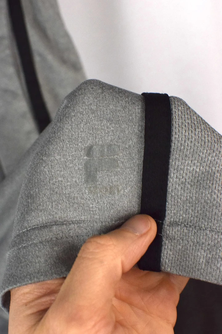 Grey Fila Brand Shorts - Image 3