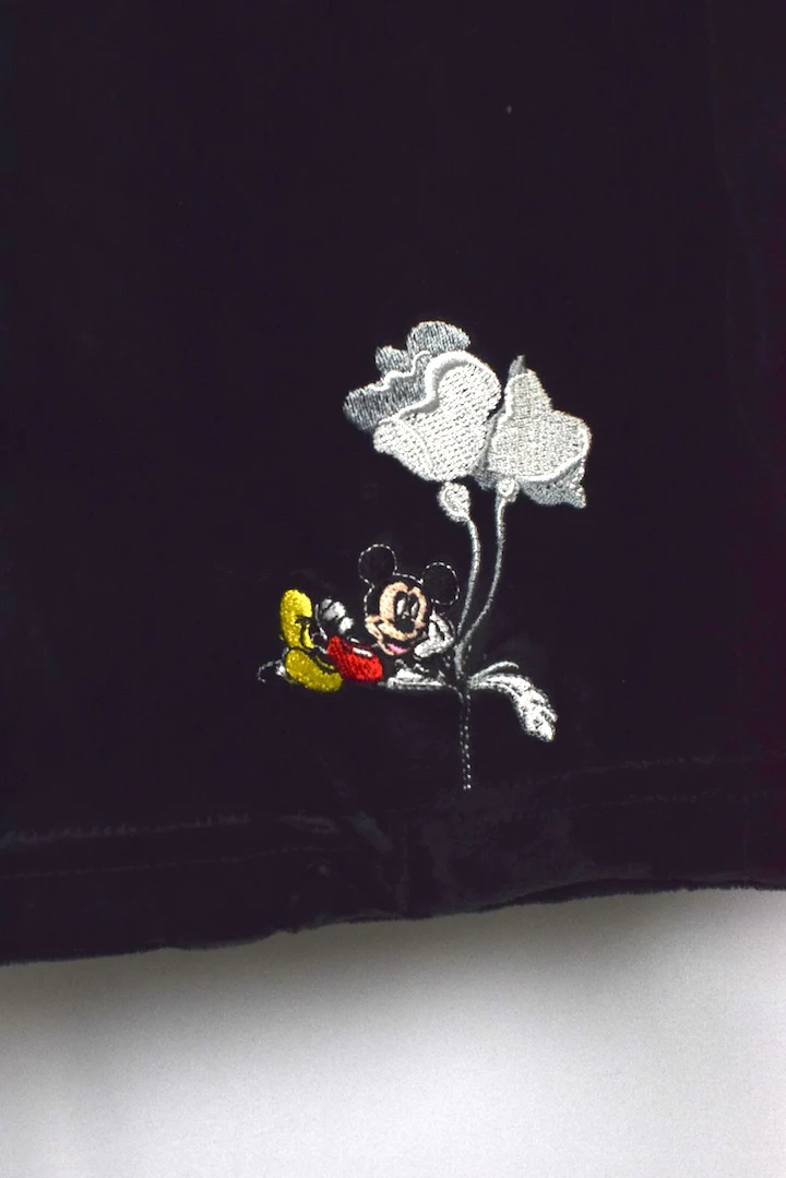 Mickey Mouse Velvet Skirt - Image 2