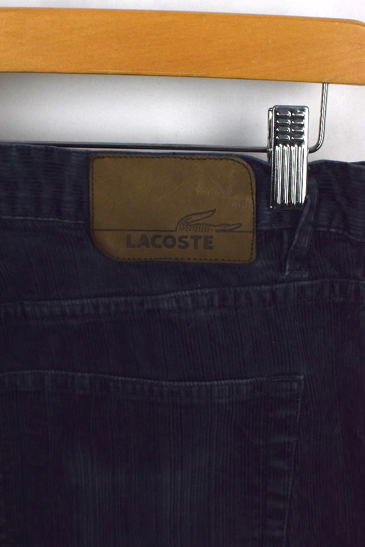 Lacoste Brand Corduroy Pants - Image 4