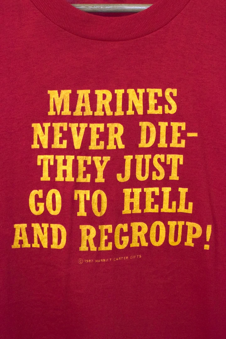 1987 Marines T-shirt - Image 2