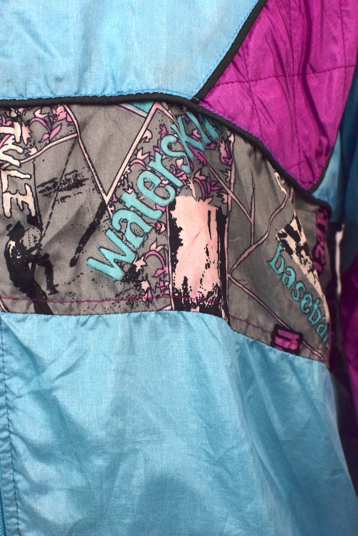 Pink and Blue Spray Jacket - Image 2