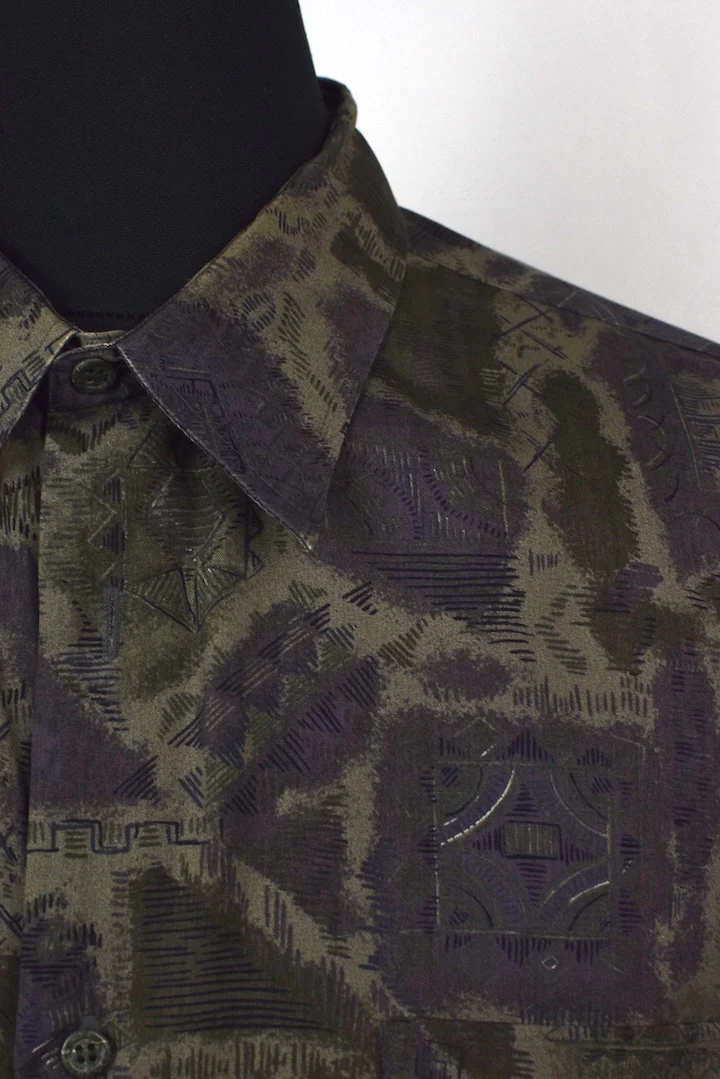 Abstract Print Shirt - Image 2