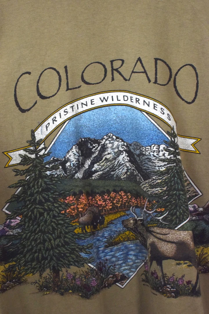 1995 Colorado Wilderness T-shirt - Image 2