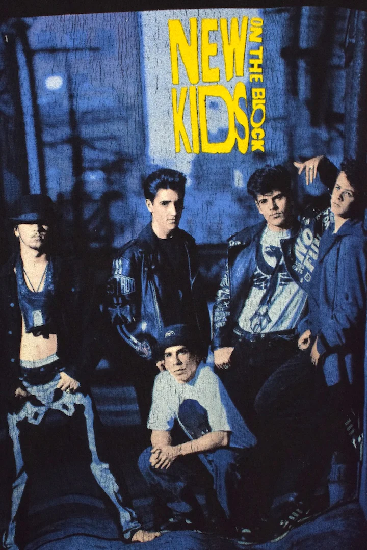 1991 New Kids On The Block T-shirt - Image 2