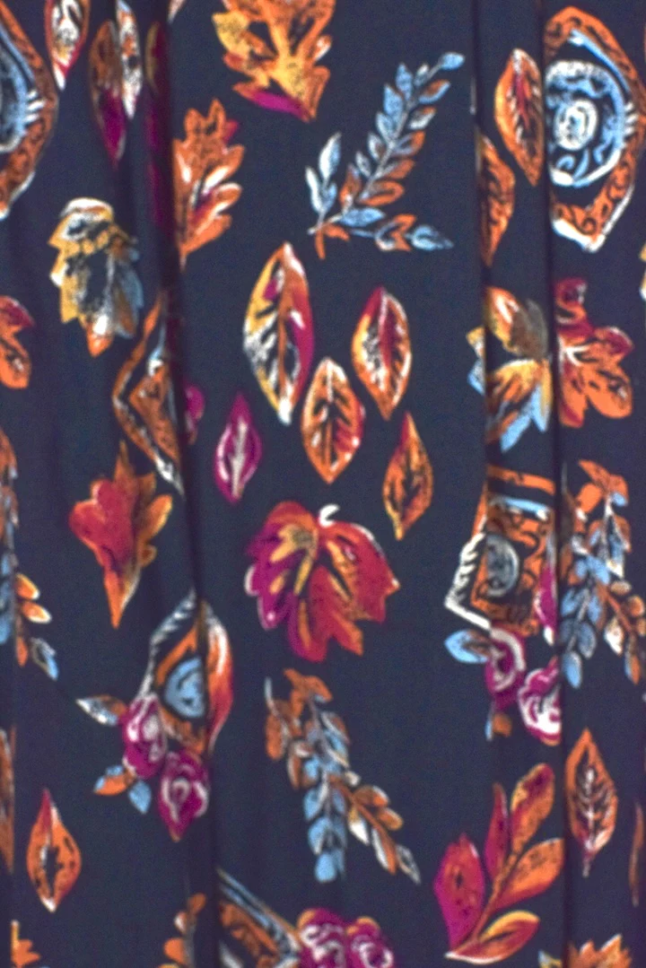 90s Sag Harbor Brand Floral Print Skirt - Image 2