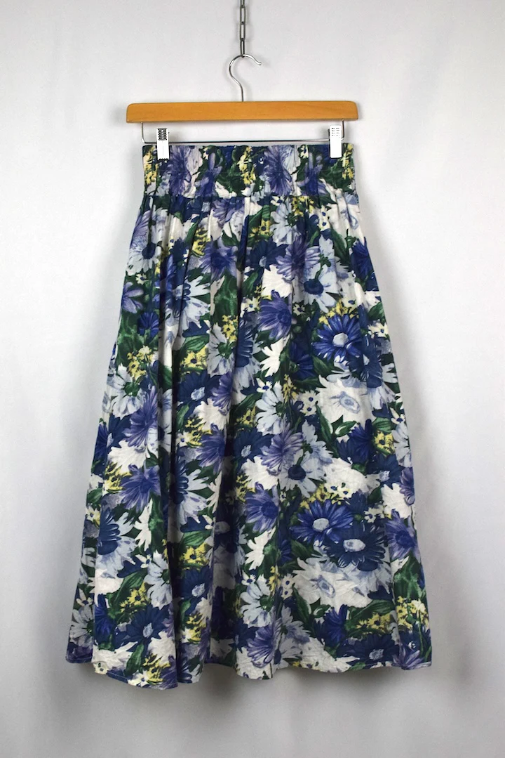 Floral Print Skirt - Image 3