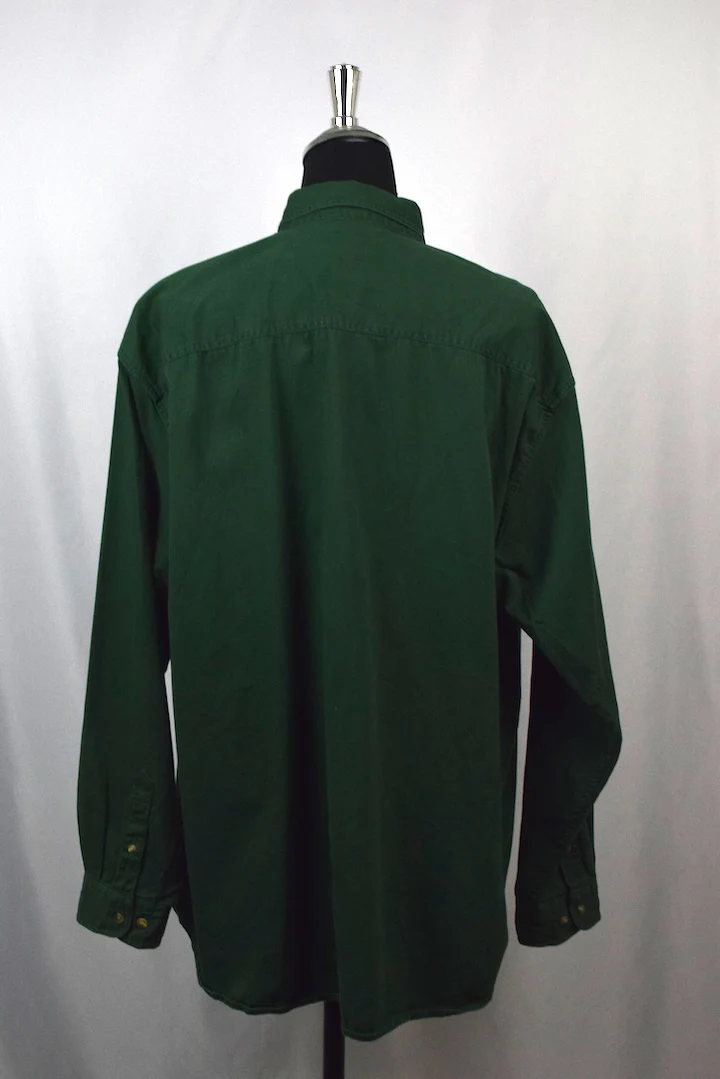 1996 Green Bay Packers NFL Denim Shirt - Image 3