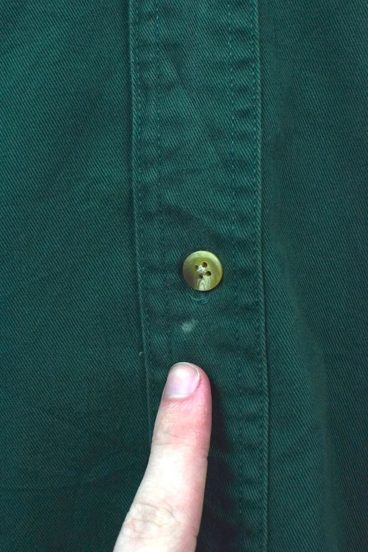 1996 Green Bay Packers NFL Denim Shirt - Image 5