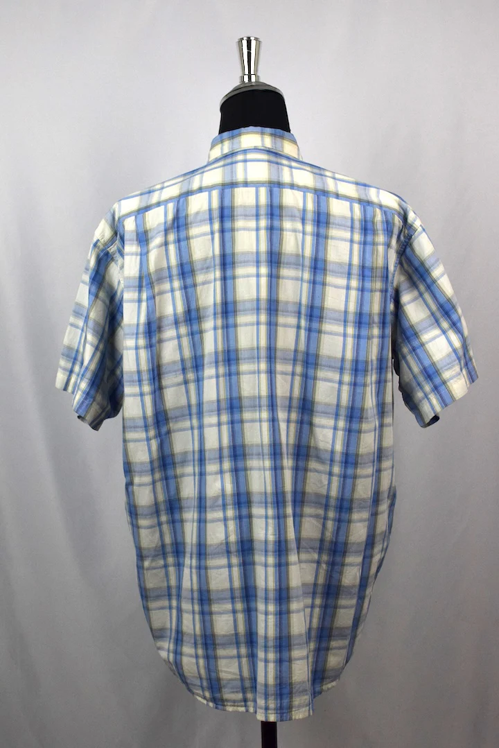 Lacoste Brand Checkered Shirt - Image 3