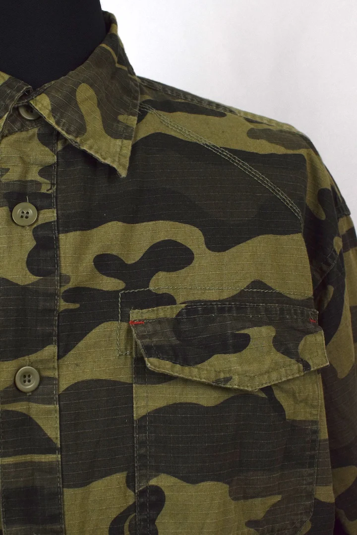 Camouflage Workwear Shirt - Image 2