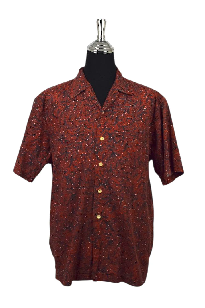 Red Floral Shirt