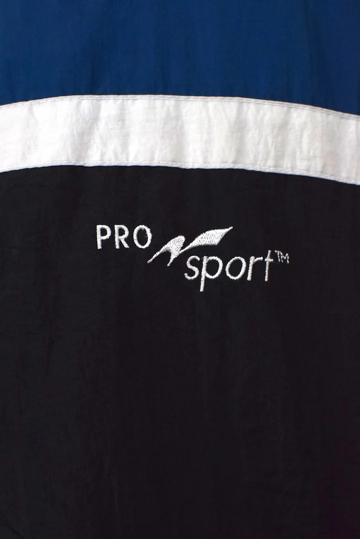 Black and Blue Spray Jacket - Image 2