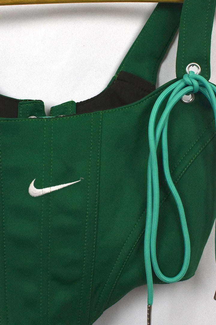 Reworked Nike Brand Corset Style Top - Image 2