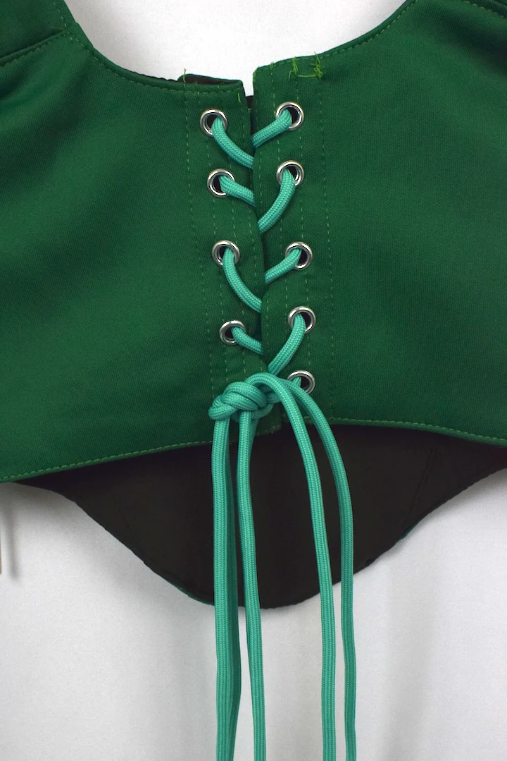 Reworked Nike Brand Corset Style Top - Image 4