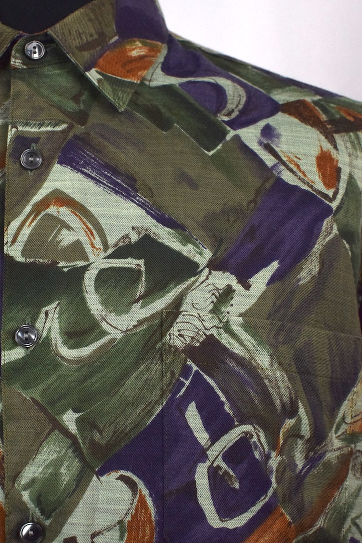Abstract Print Shirt - Image 2