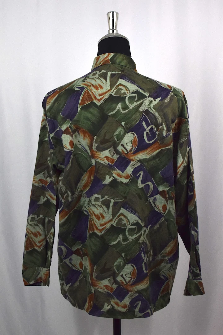 Abstract Print Shirt - Image 3