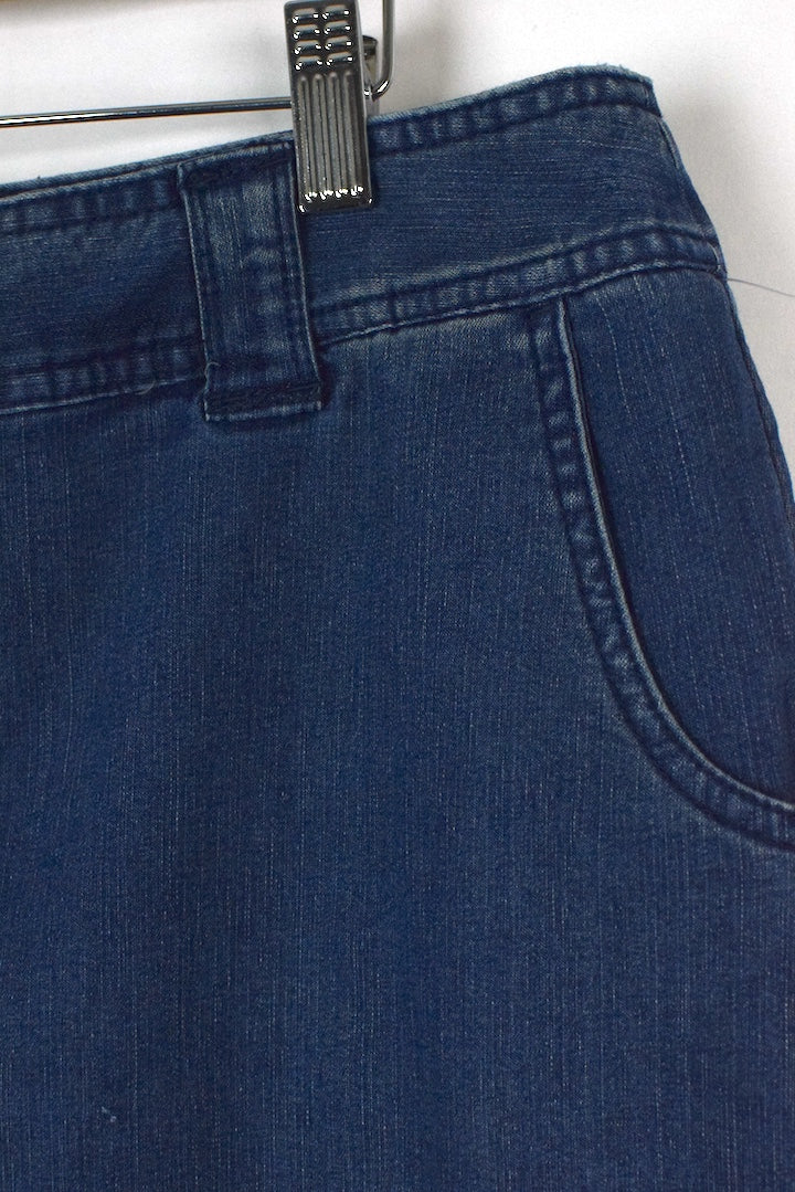 Denim Mini Skirt - Image 2