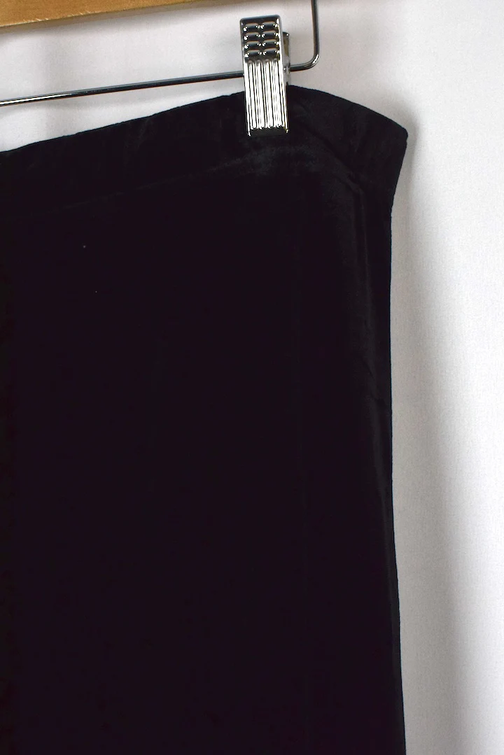 80s/90s Velour Skirt - Image 2