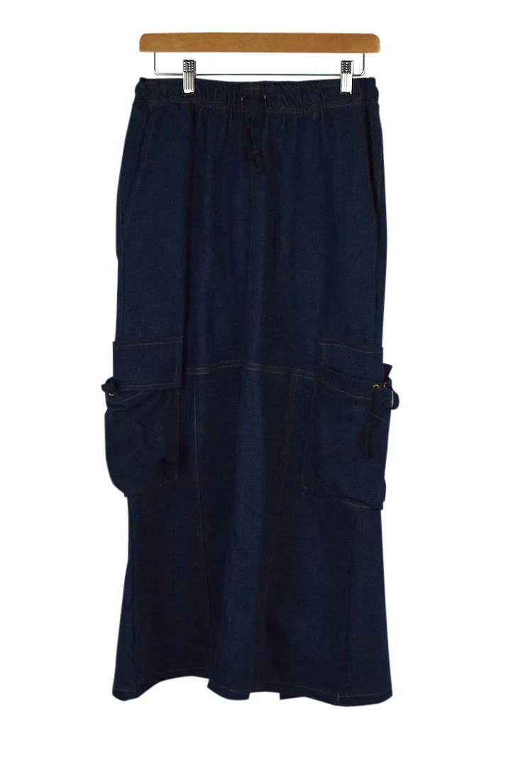Reworked Denim Skirt