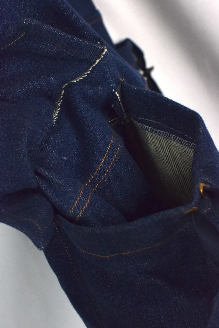 Reworked Denim Skirt - Image 4