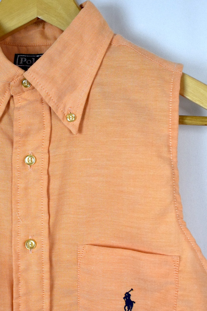 Reworked Ralph Lauren Brand Crop Top - Image 2