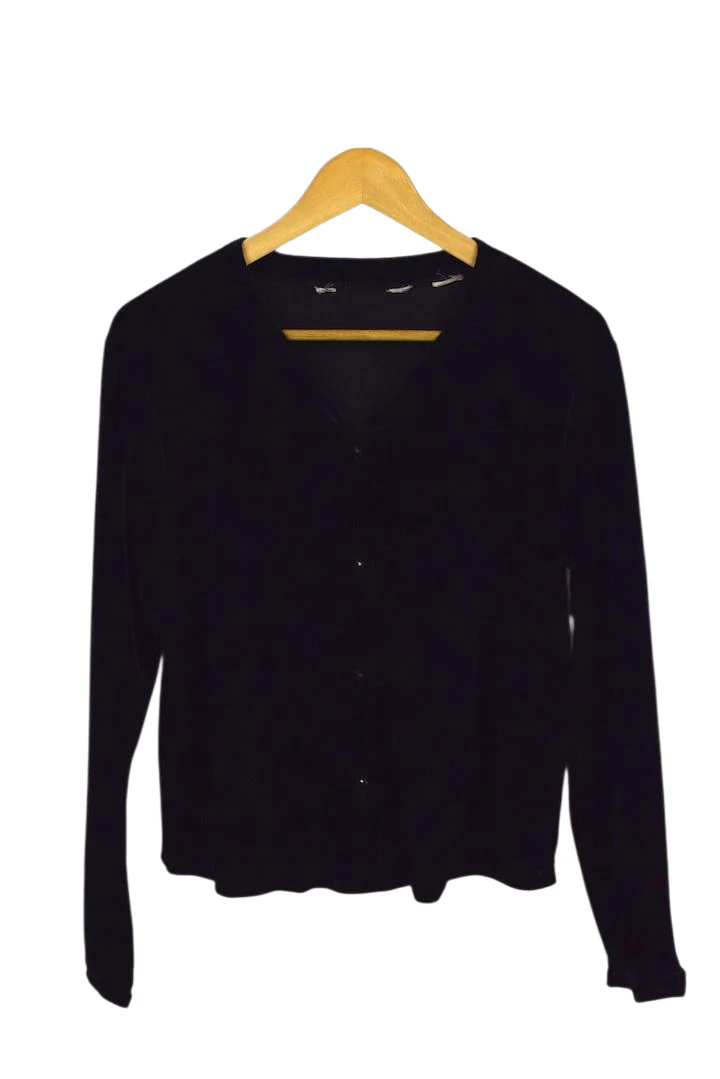 Black Velvet Blouse