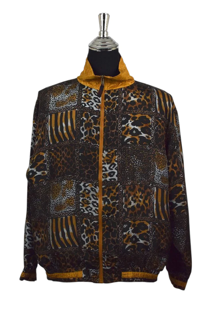 Animal Print Spray Jacket