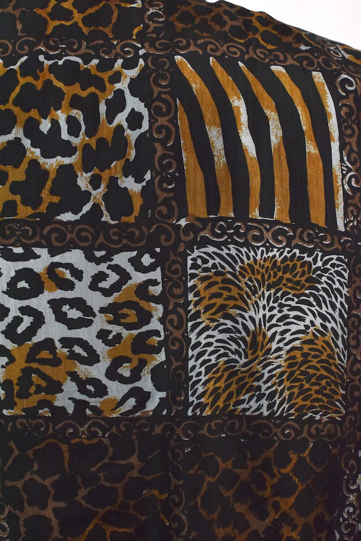 Animal Print Spray Jacket - Image 4